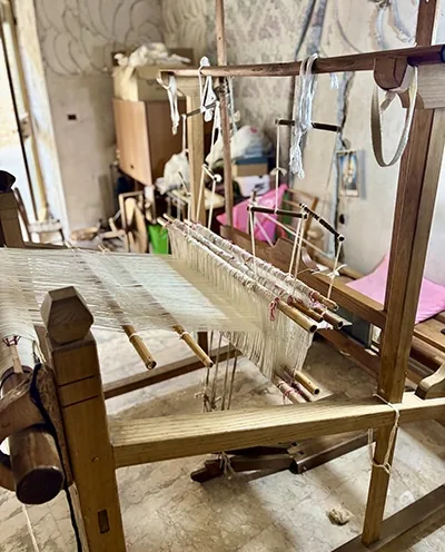 Métier à tisser traditionnel
