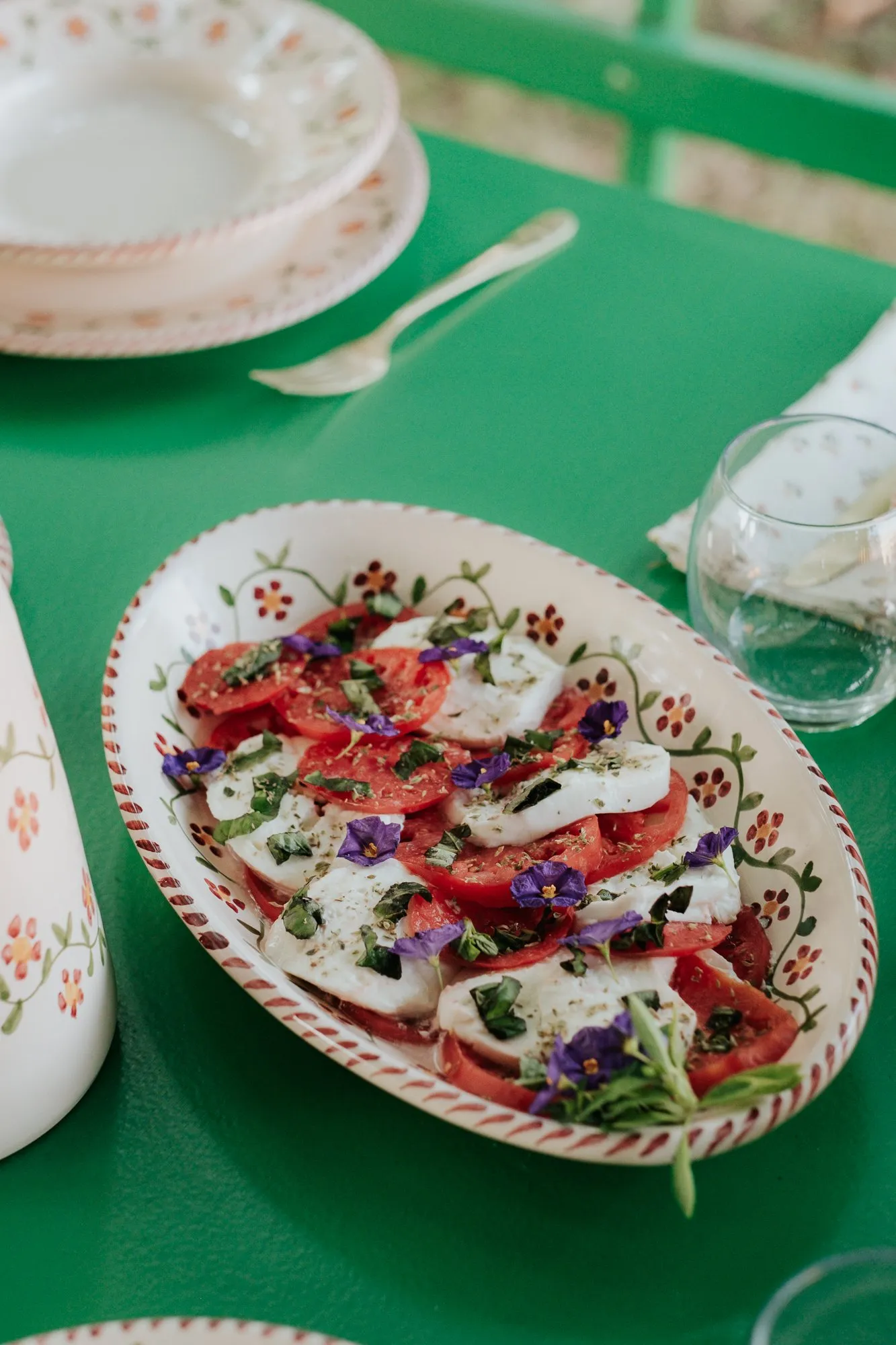 Plat de service Profumo di Primavera, vue 4
